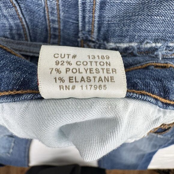 J Brand Womens Low Rise Flare Jeans 27 Patchwork Western Hippie Boho Bell Bottom - Picture 14 of 16